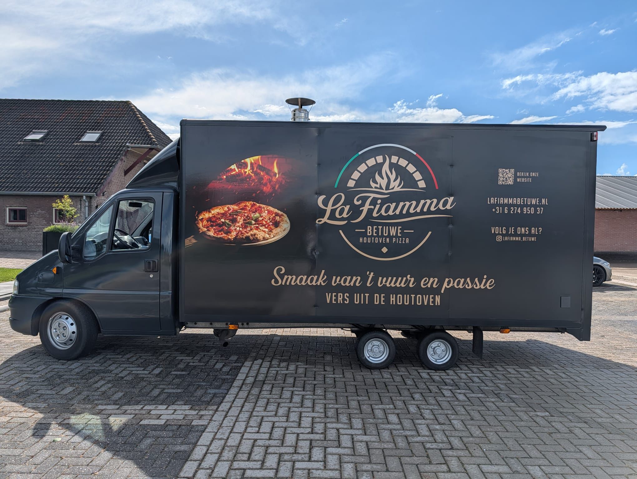La FIAMMA Betuwe houtovenpizza foodtruck